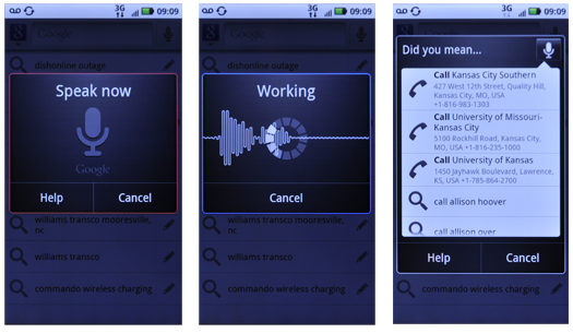 Figure 12-2. Voice inputs can help users in situations where visibility is limited or nonexistent, but they have to be part of a complete voice UI. Don’t just perform one or two steps of a process and then require the user to read and provide feedback on the screen.