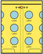 Multi-page home screens allow scrolling between each screen like a Film Strip. Position in the screens should be indicated, and while scrolling should animate. Option menus, whether fixed or revealable disappear during inter-screen scrolling.