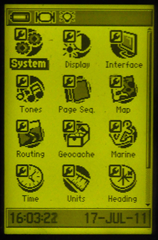 Anti-pattern -- This scroll area includes arrows, so looks like a desktop scrollbar. But in that case the little arrows are controls. Mobile scrollbars (like this one) are just indicators so cannot be interacted with. Avoid using elements that imply control.